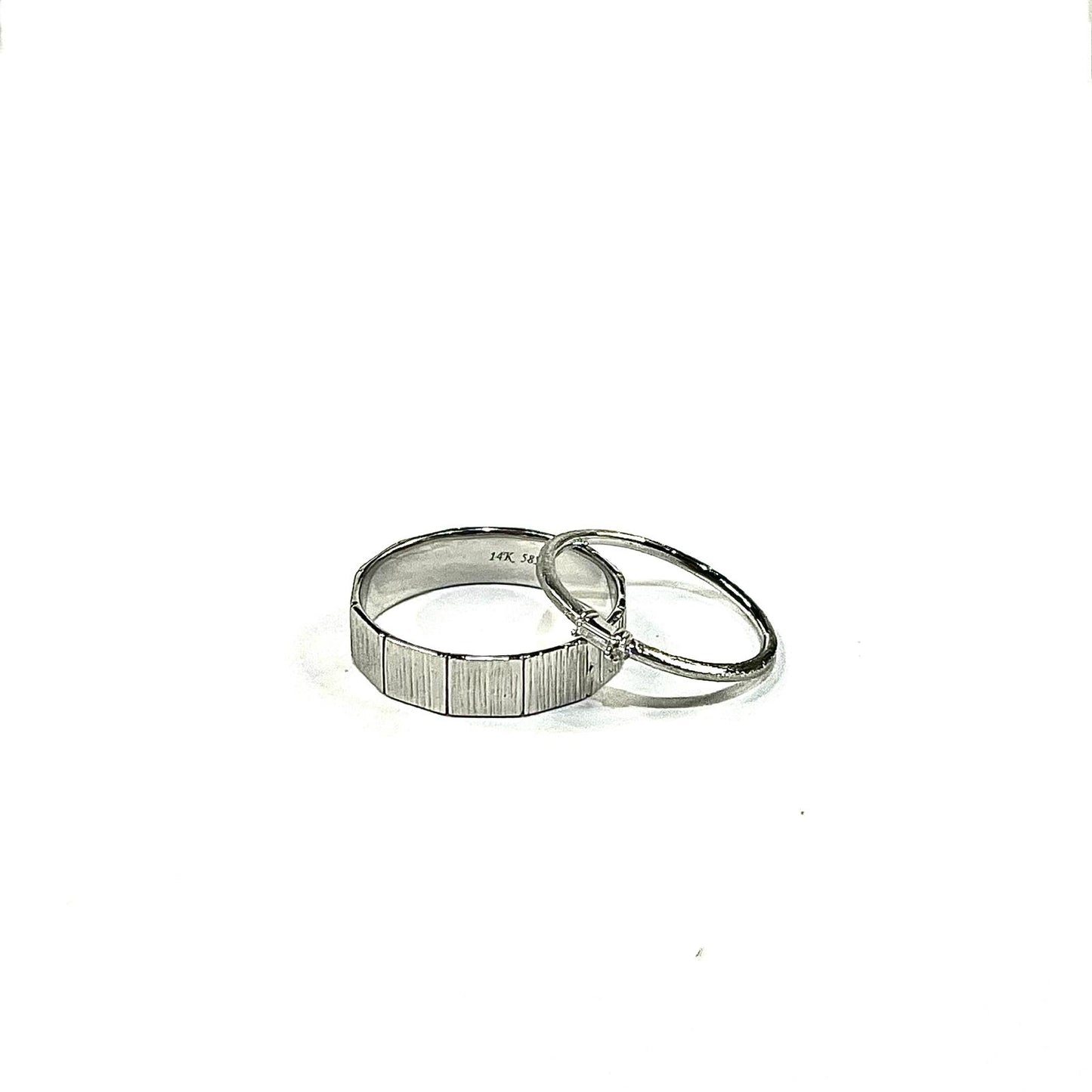 Women's Nature's Bark Texture Ring