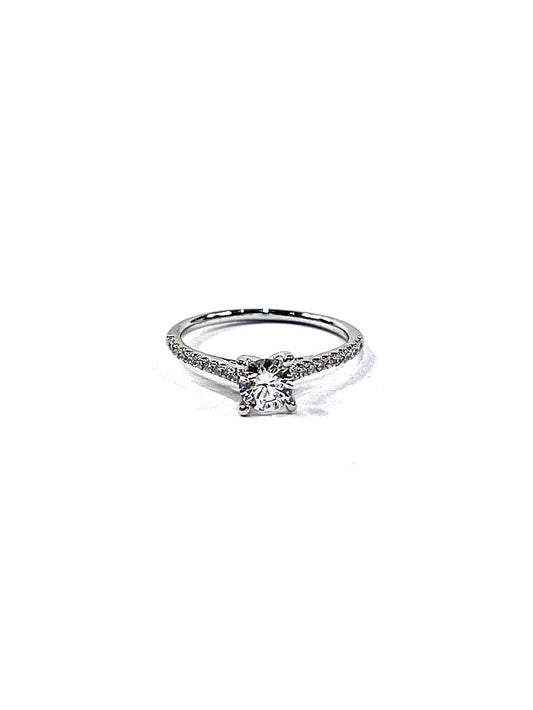 Petite Classic Diamond Ring