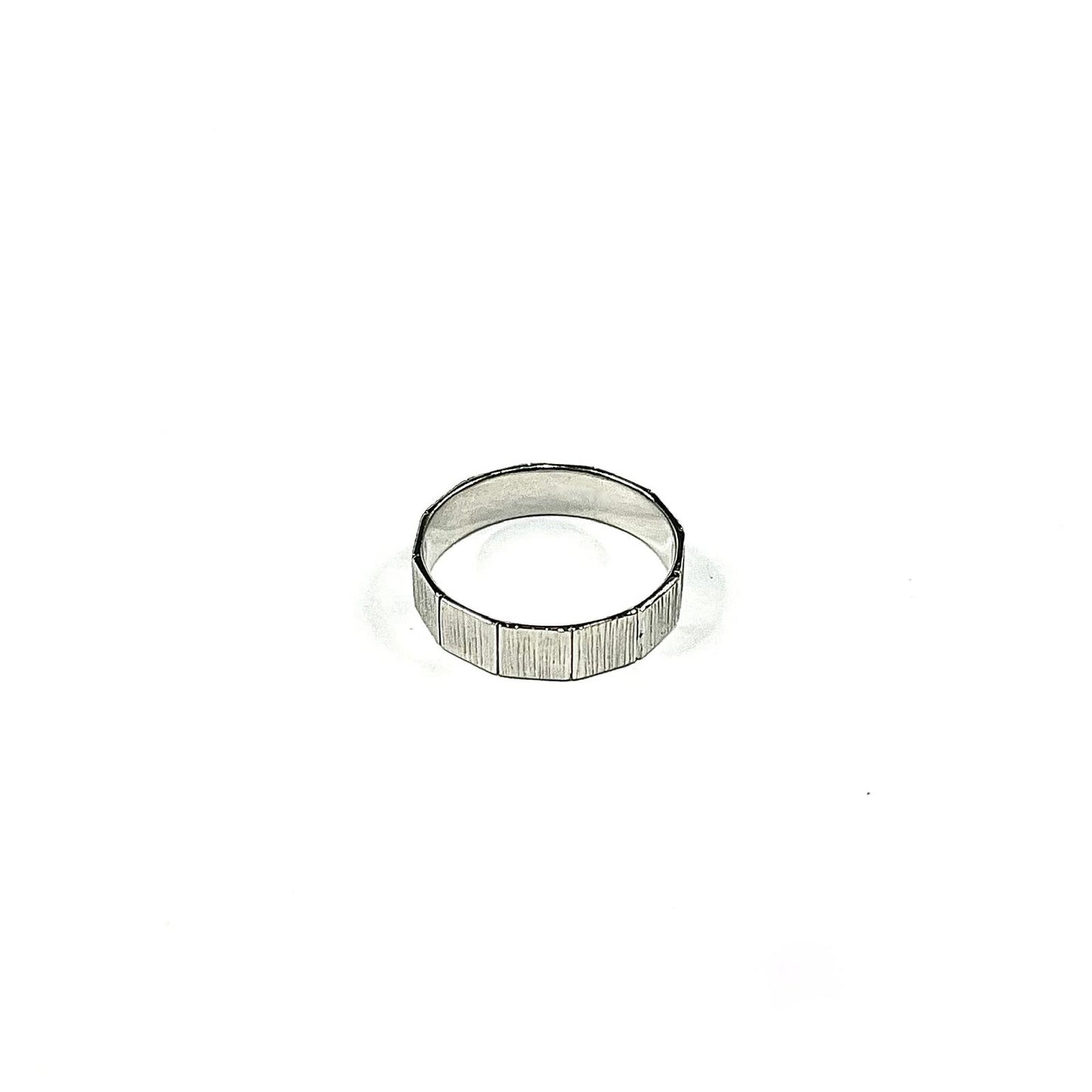Men's Nature's Bark Texture Ring
