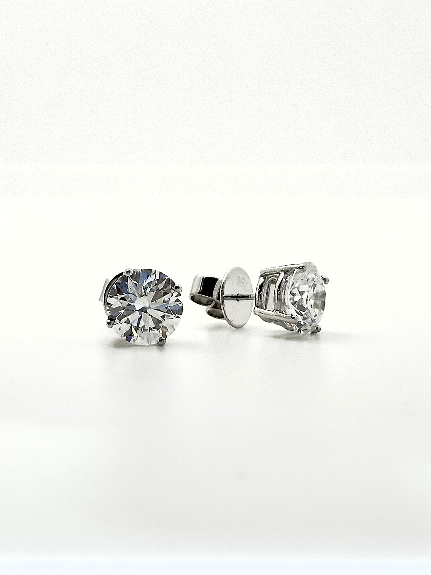 Classic Diamond Earrings