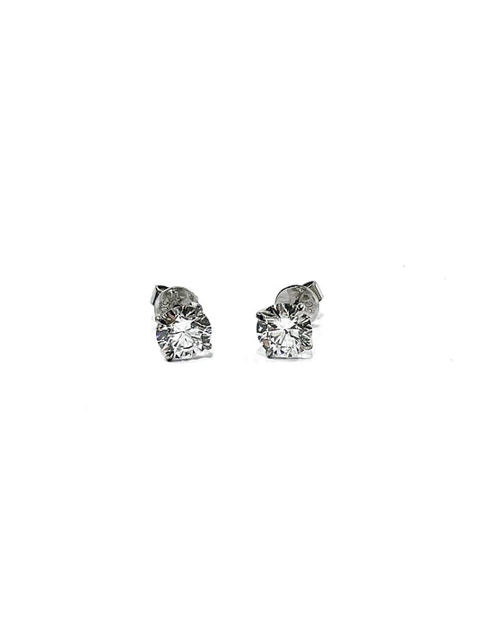 Classic Diamond Earrings