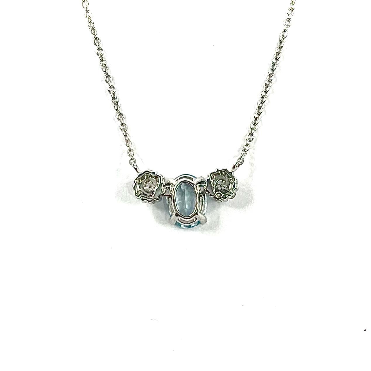 Aquamarine Necklace