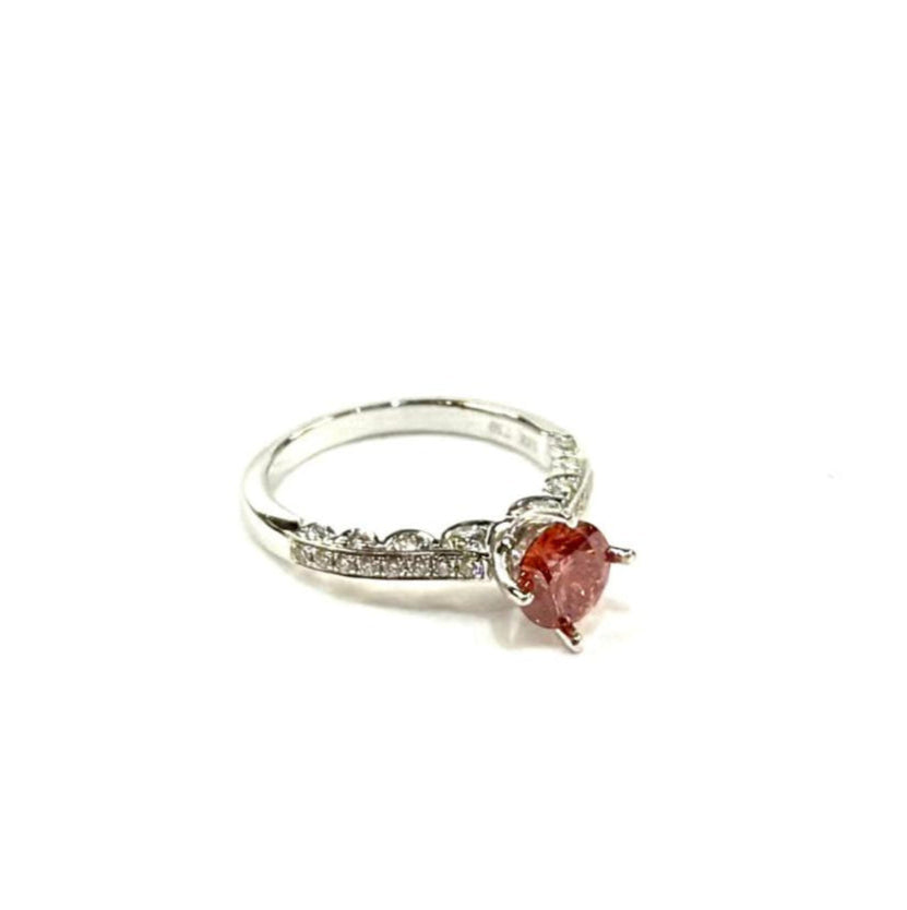 Pink Diamond Ring
