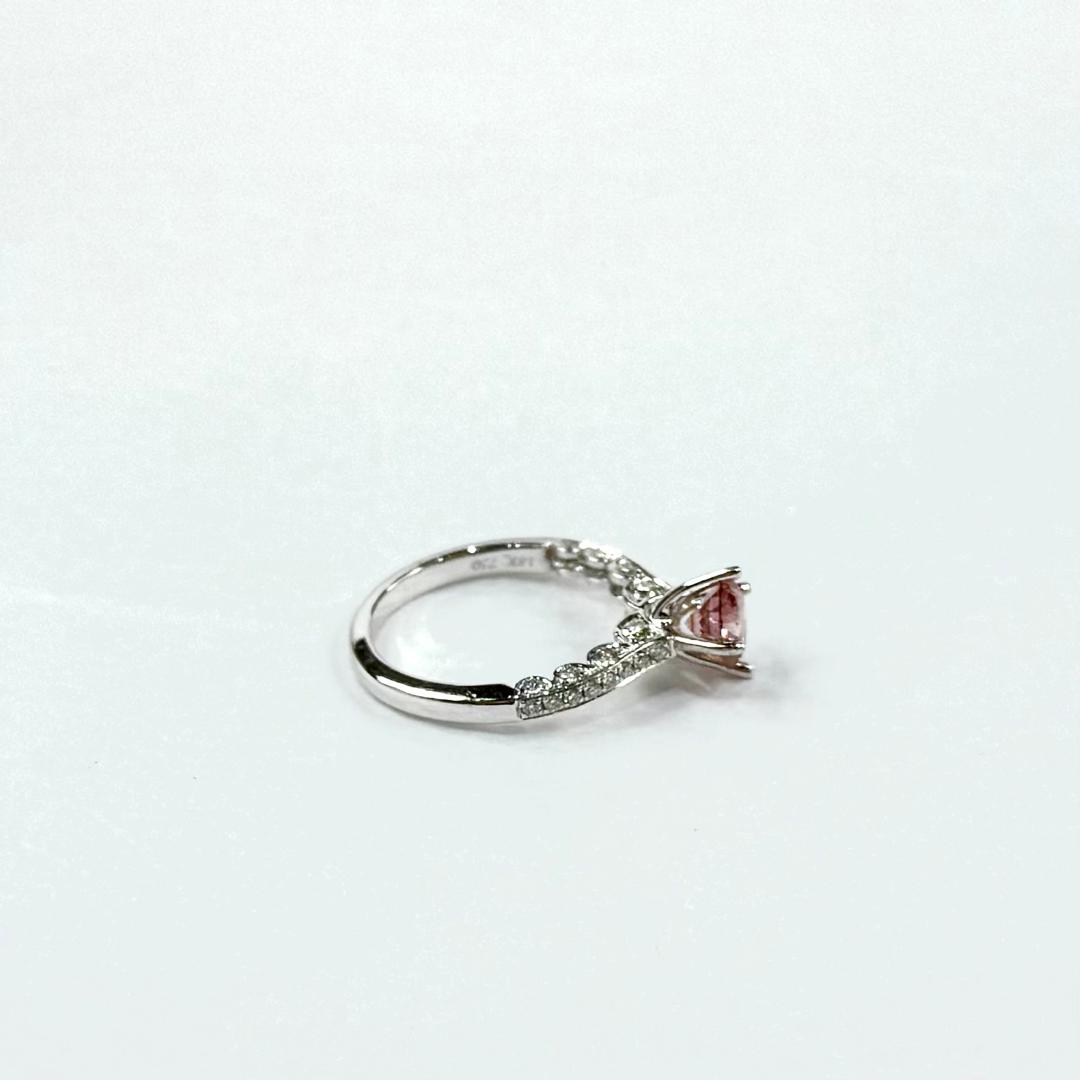 Pink Diamond Ring