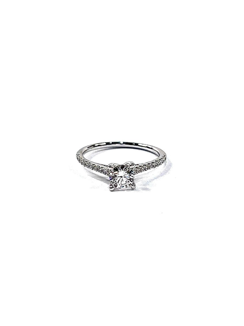 Petite Classic Diamond Ring