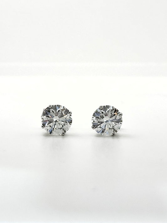 Classic Diamond Earrings