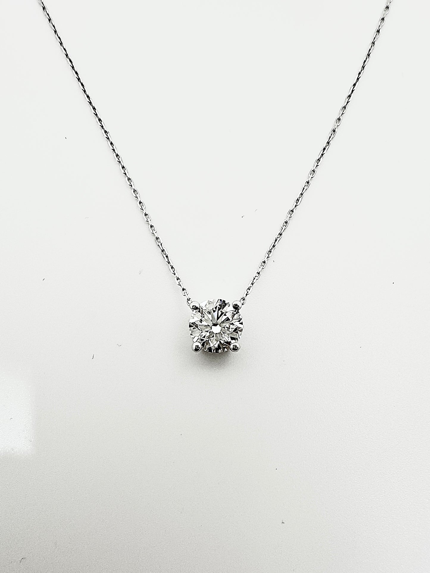 Round Diamond Pendant