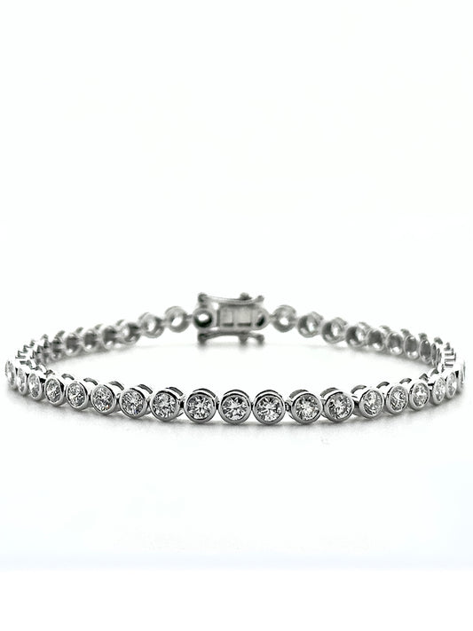 Bezel Diamond Bracelet
