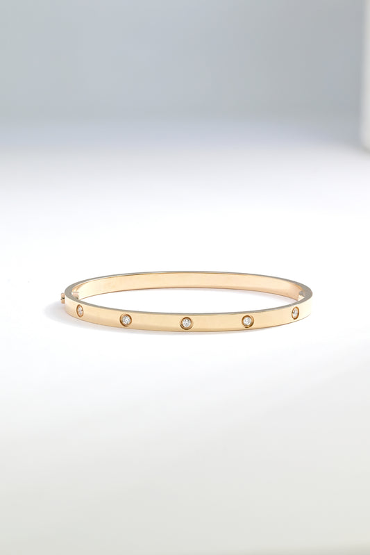 Love, Me Bangle - Rose Gold