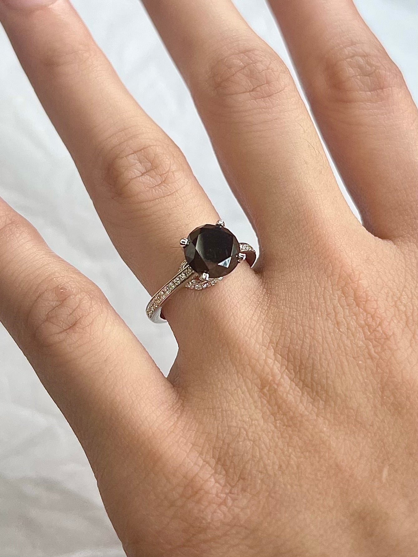 Black Diamond Ring