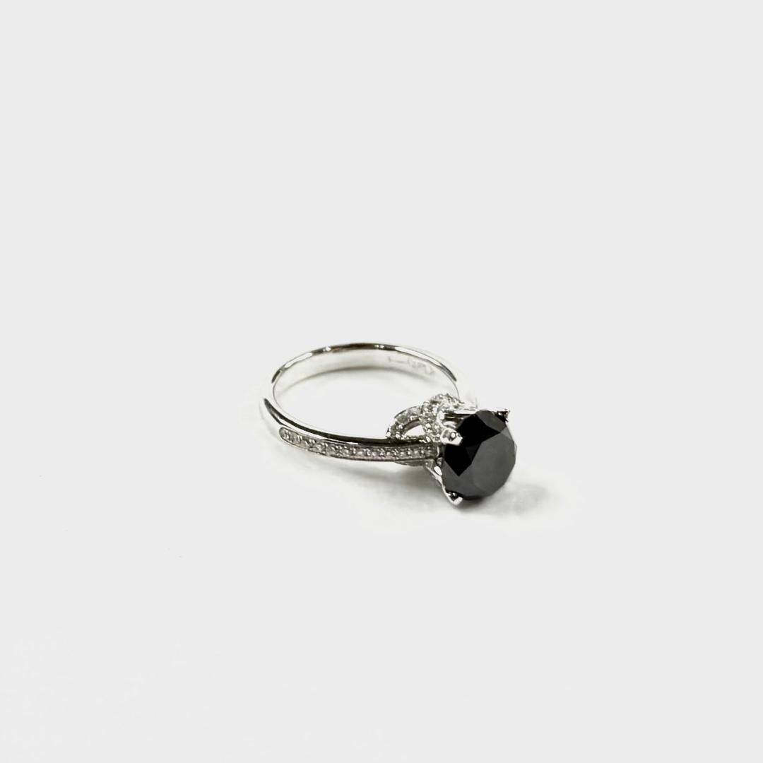 Black Diamond Ring