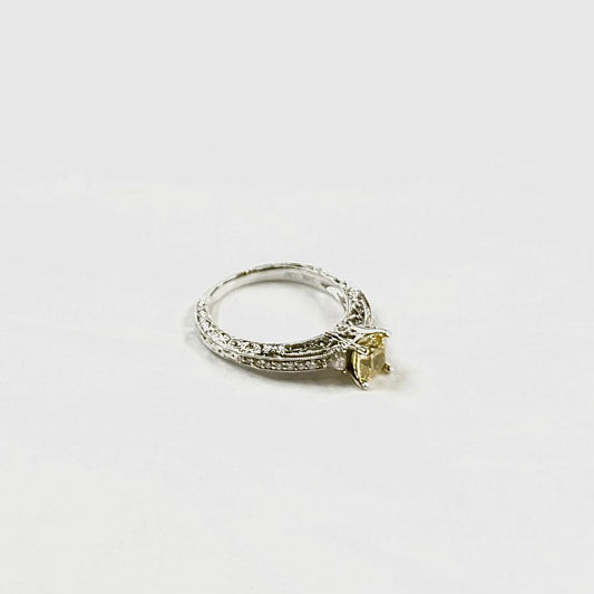 Yellow Diamond Ring