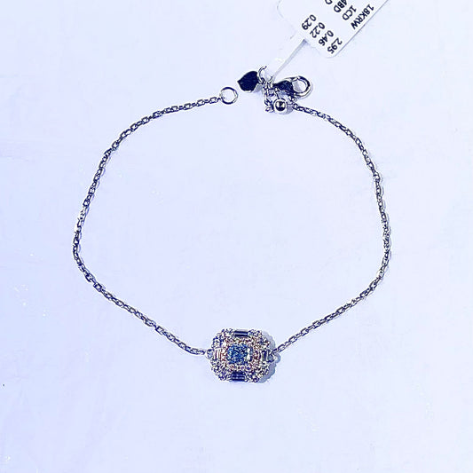 Blue Diamond Bracelet