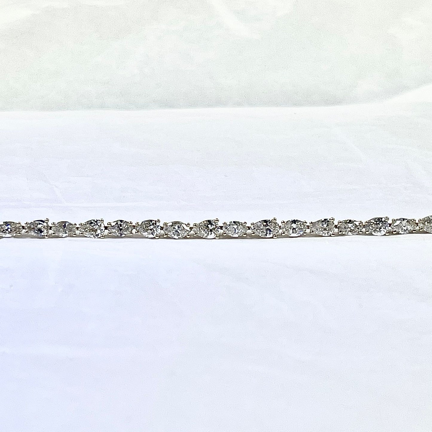 Pear Diamond Bracelet