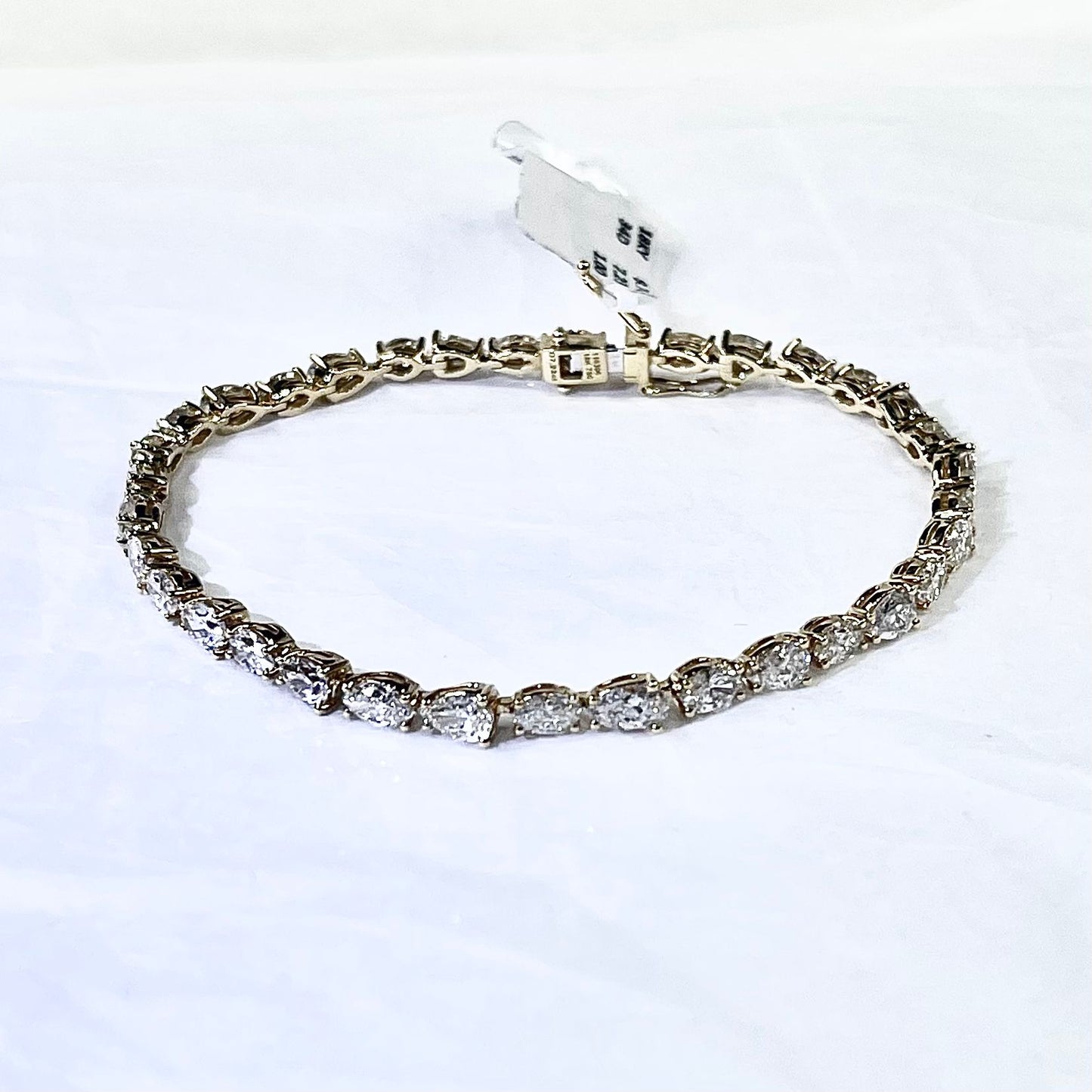 Pear Diamond Bracelet