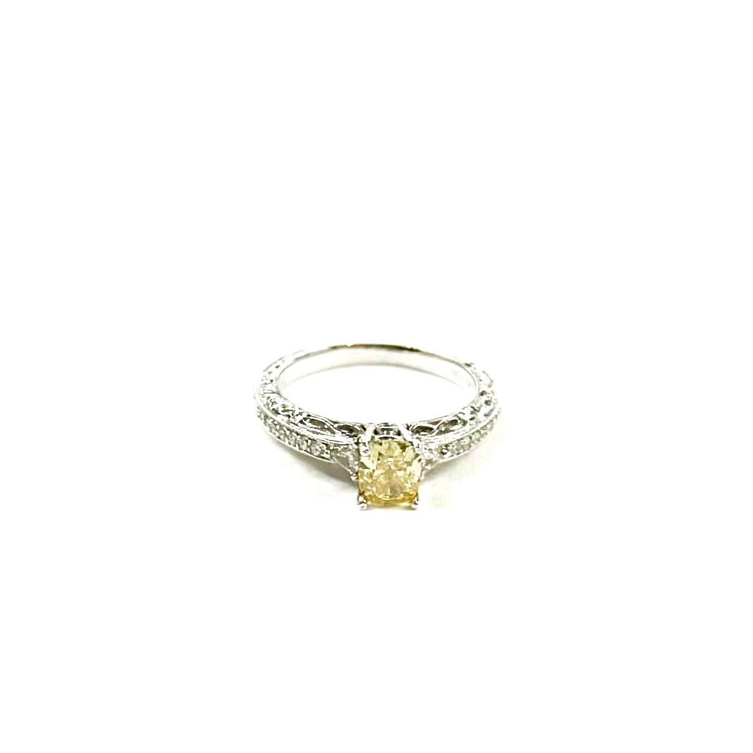 Yellow Diamond Ring