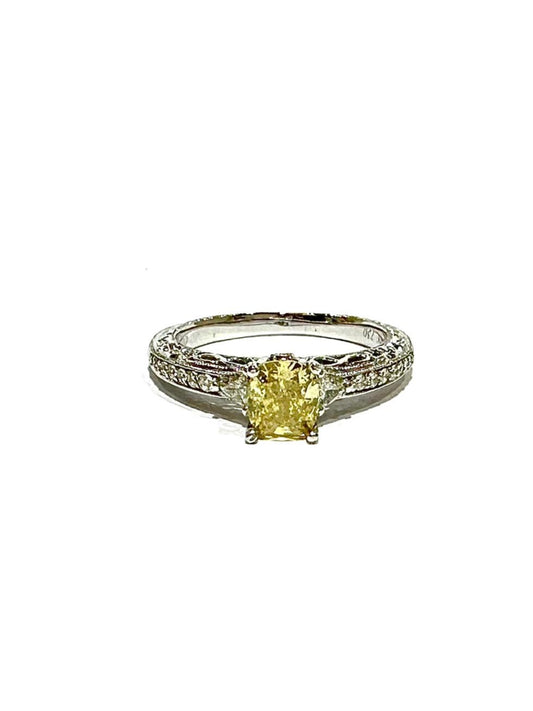 Yellow Diamond Ring