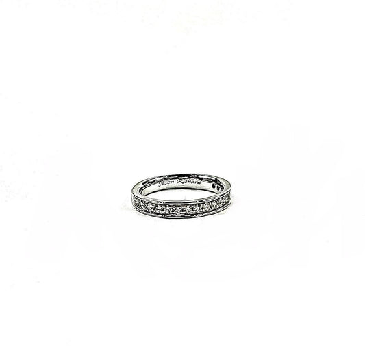 Half Circle Diamond Ring