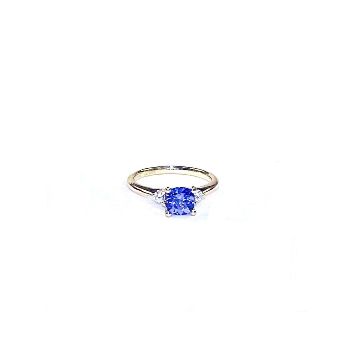 Blue Tanzanite Ring